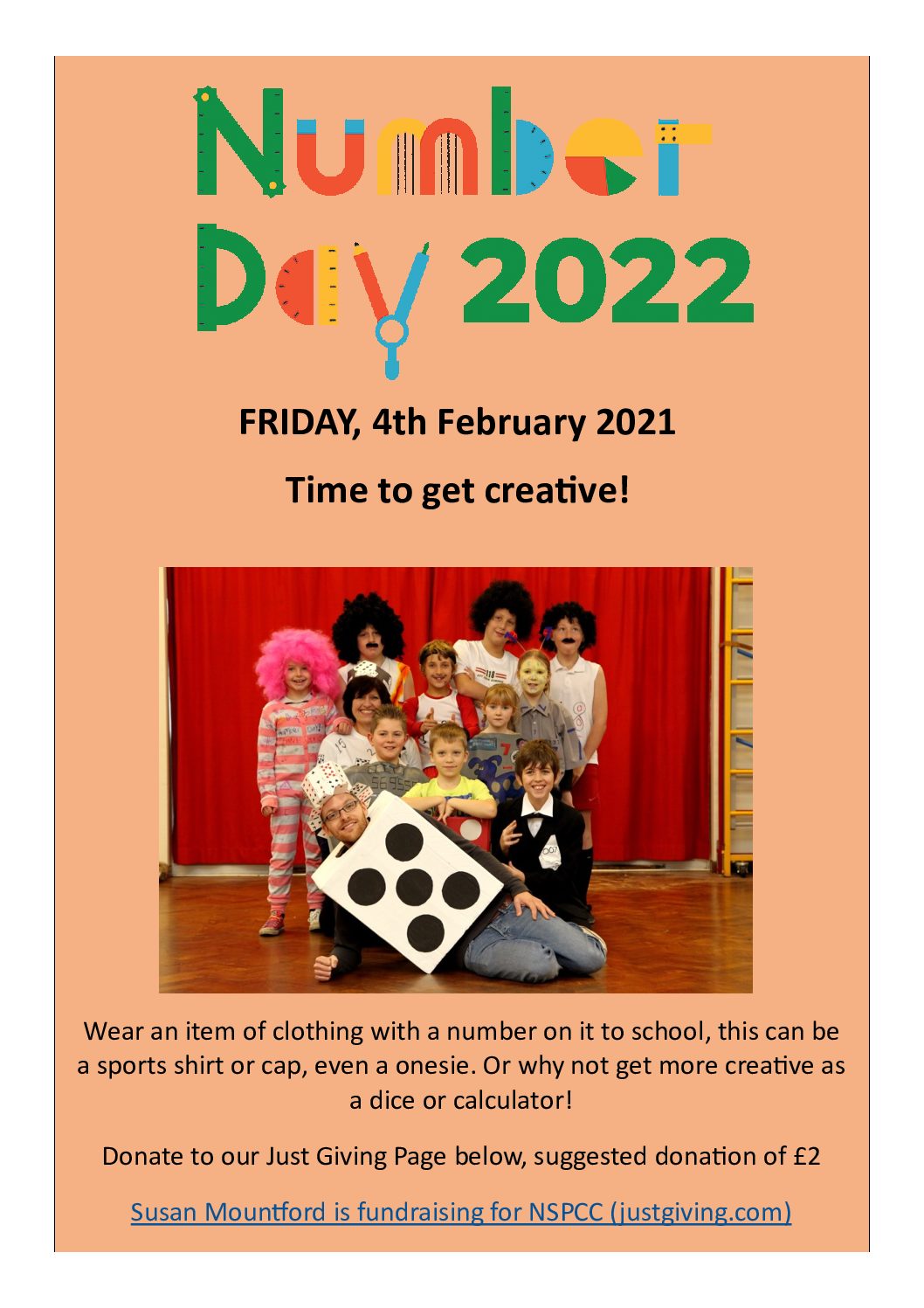 NUMBERS DAY – NEXT FRIDAY, 4TH FEBRUARY – GET CREATIVE