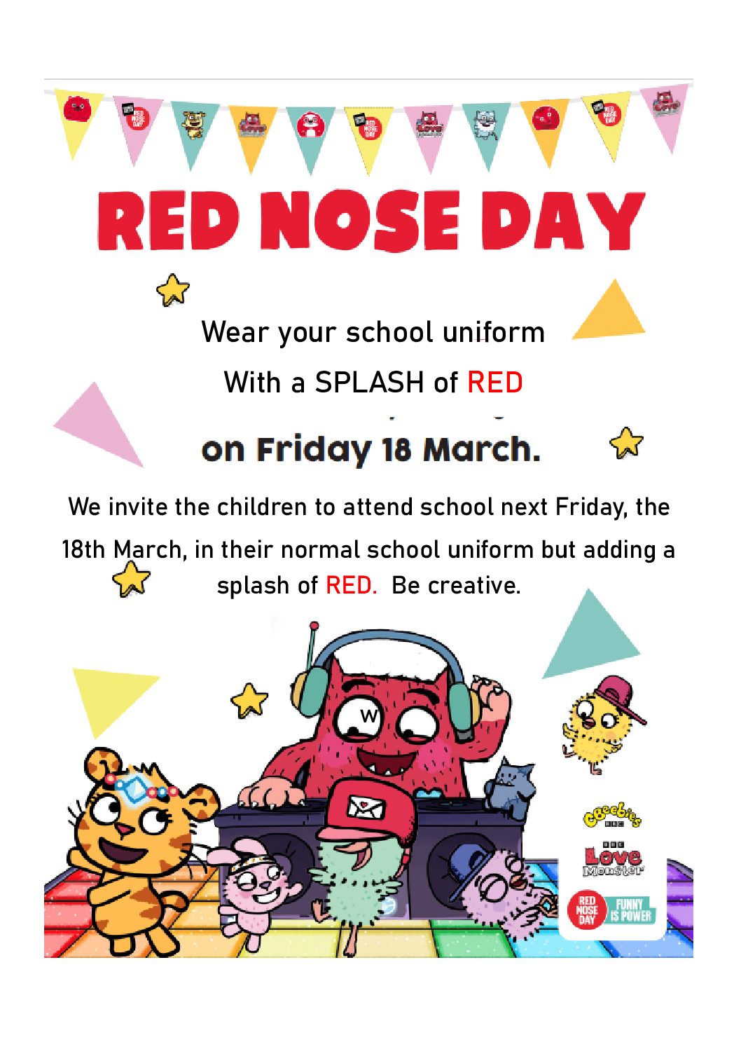 Red Nose Day – 18th March 2022