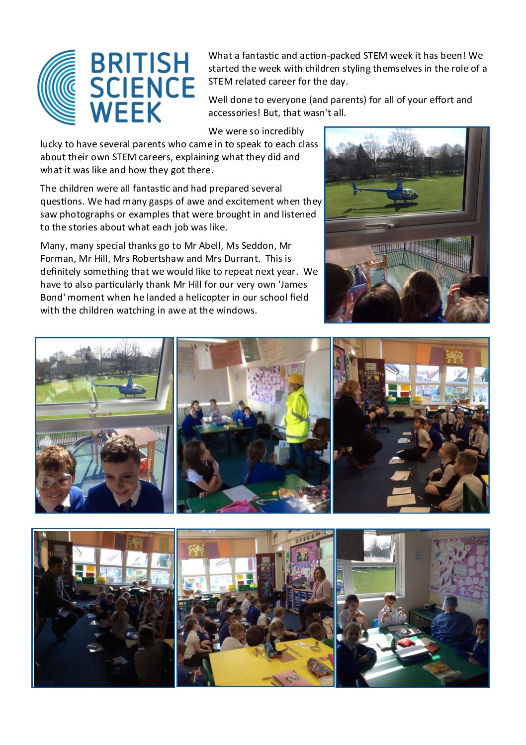News from British Science Week