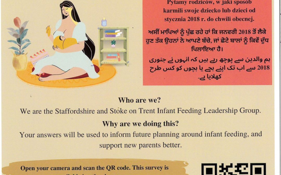 Survey from Staffordshire and Stoke on Trent Infant Feeding Leadership Group