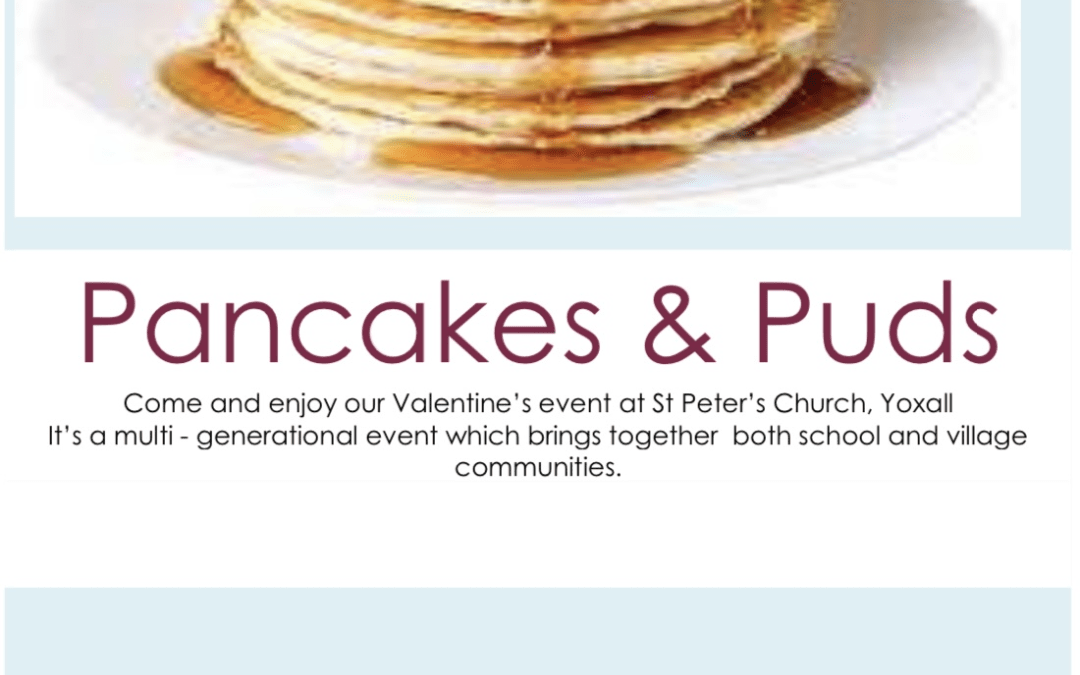 Pancakes & Puds at St Peter’s Church