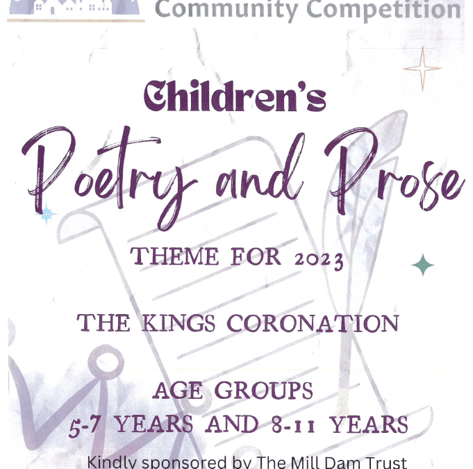 Poetry & Prose Competition – Best Kept Village Competition