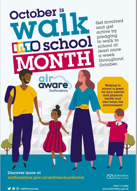 Walk to School Month – October