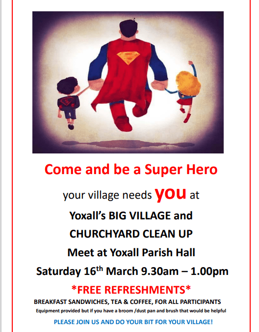 Yoxall Village Clean Up