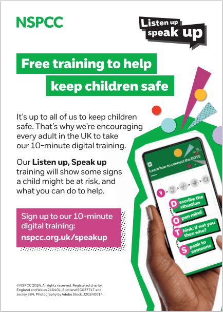 Free Training to help keep Children Safe